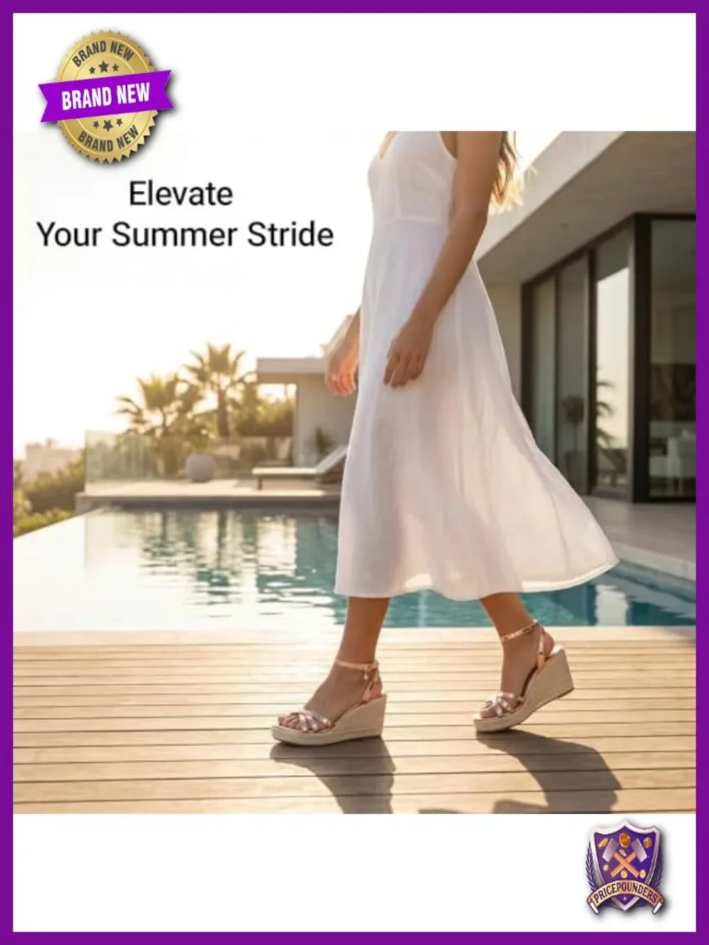 Strappy Espadrille Wedge Sandals with Cushioned Insole and Ankle Strap Buckle